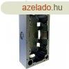 Panasonic Karre Plus dupla kiemel keret fekete