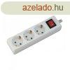 Kapcsols eloszt 3-as (3 fldelt) fehr, hosszabbt 1.5m v