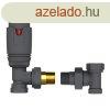 Termosztatikus raditor sarokszelep kszlet - 1/2" - sz