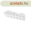 Eloszt hat csatlakozs 5m kbellel asztali 10A 2300W