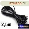  DC dug - DC dug kbel 5,5<-->2,1mm 2,5m