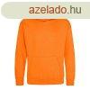 Just Hoods Gyerek kapucnis pulver AWJH001J, Orange Crush-1/