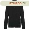 Uniszex cipzros kapucnis pulver, Kariban KA479, Black-2XL