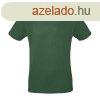 B&C B02E unisex rvid ujj pl, bottle green - M