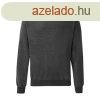 Fruit of the Loom F41 kereknyak pulver, SET-IN SWEAT, Dark