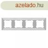 Ezst ngyes manyag keret