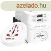 Adapter, vilgutazknak, 1xUSB-A, 1xUSB-C PD, 45W, USB-C kb