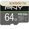 PNY 64GB microSDXC Pro Elite Class 10 U3 + adapterrel