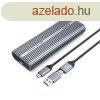 Orico ACOM2-U4 M.2 NVMe SSD Type-C Docking Station Silver
