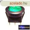  1k.3p.2ll.Vilgt billen kapcsol.250V/6.5A.Zld vilg