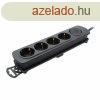 4 aljzatos hosszabbt kapcsolval TM Electron 3680 W MOST 8
