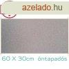 ntapads falpanel szrke, fnyes szivacsos 60 x 30 cm
