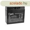 Geti 12V 18Ah gondozsmentes akkumultor