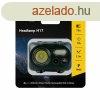 Technik fejlmpa gumrozott, CREE L2 LED, Micro-USB, piros f