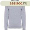 Uniszex kereknyak pulver, Kariban KA474, Oxford Grey-2XL