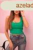 Bordzott crop-top oldals hzzsinrokkal, 69371-es modell,
