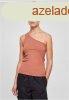 Urban Classics Ladies Asymmetric Top terracotta