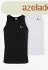 Karl Kani Chest Signature Essential Waffle Tank Top 2 pack b