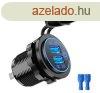 13214 Bepthet, vzll USB tlt aljzat Quick Charge 3.0