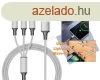Univerzlis Micro-USB USB-C s iPhone Lightning telefon tlt