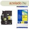 Brother TZe-661 36 mm szles 8 m hossz szalagkazetta