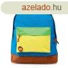Mi-Pac Classic Tri-Tone Backpack Blue Yellow Green
