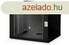 Digitus DN-19 09-U-SW Falra szerelhet Rackszekrny Black