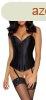 Cottelli Matt Satin Corset 2611465 Black L