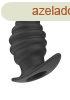 Hidden Desire Invader Open Plug Large Black
