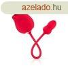 Teazers Rose & Clitoris Stimulator Red