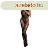 Net High Neck Bodystocking