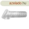 Perfect Fit Breeder - open penis sheath 10 cm - milk white