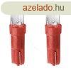 T5-s mszerfal LED piros 2db-os
