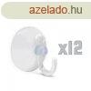 Tapadkorong manyag akasztval (12db) 57344