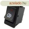 Kapcsol billen, kdlmpa piros LED-es  TS149