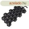 Kerkcsavar kupak szett 21mm 20+1db fekete