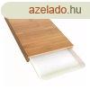 Kinghoff bambusz vgdeszka kihzhat tlcval 38 x 25 cm (K