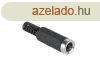 DC aljzat 2,1mm/5,5mm
