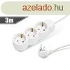 3-as eloszt - 250V ? 10/16A - 3 m