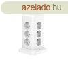 WinningStar - Kocka eloszt - 12-es + 3 x USB + 1 x Type-C -