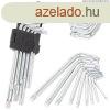 Imbuszkulcsok T10-T50, 9 db-os nagymret