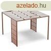 Blumfeldt Shade Cove Vert, pergola, 3 x 3 m, oldalfalak, por