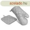 Ednyfog keszty s altt szett - 25 cm - szrke
