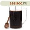 Klarstein Glaswerk Ristretto, french press, 1 L, boroszilik