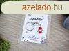 Szeretettel piros angyal medlos kulcstart