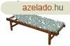 Matrac napozgyhoz, levlmints, pamut - poliszter, zld -