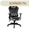 Gamer szk - derkprnval, fejprnval - szrke