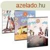 Fzet iskolai A4, 40lap, vonalas Ars Una CALIFORNIA LIFESTYL