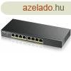 Zyxel GS1900-8HP, 8-port GbE L2 PoE Smart Switch, 802.3at, d