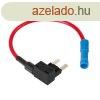 Biztostk eloszt adapter mini kses biztostkhoz 12/24V M